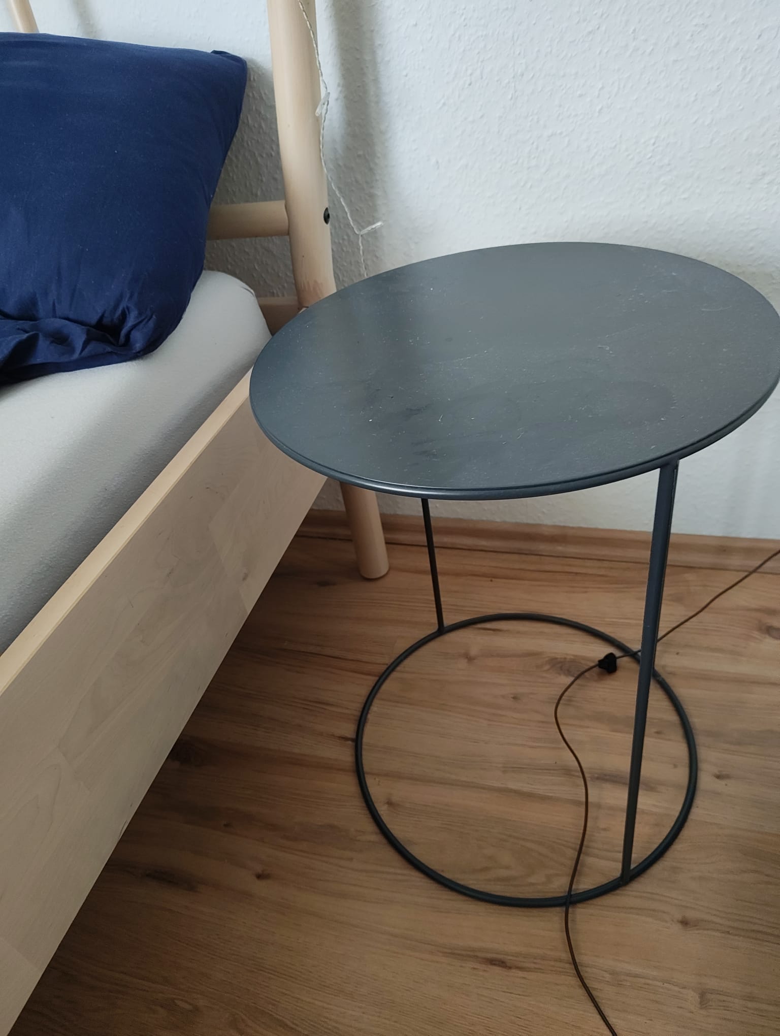 Nachttisch Schwarz/Weiß